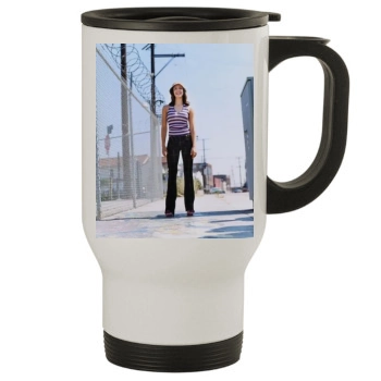 Jessica Alba Stainless Steel Travel Mug