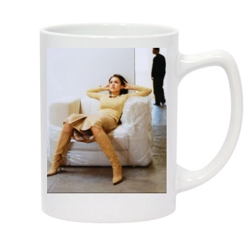 Jessica Alba 14oz White Statesman Mug