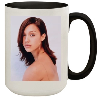 Jessica Alba 15oz Colored Inner & Handle Mug