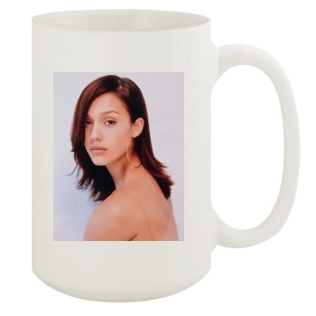 Jessica Alba 15oz White Mug