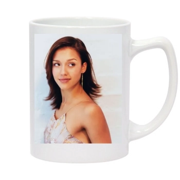 Jessica Alba 14oz White Statesman Mug