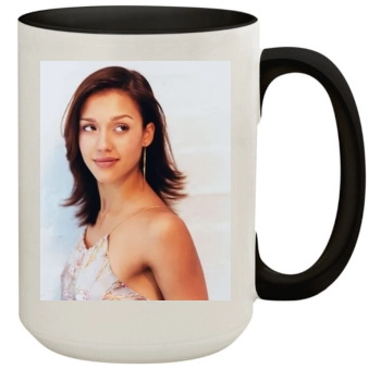 Jessica Alba 15oz Colored Inner & Handle Mug