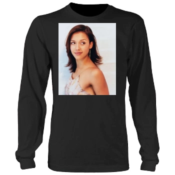 Jessica Alba Men's Heavy Long Sleeve TShirt