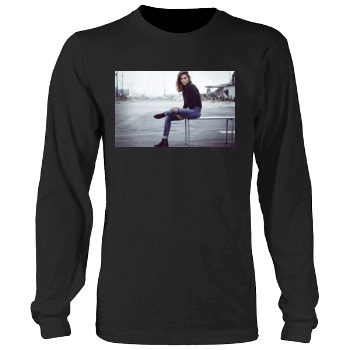 Jessica Alba Men's Heavy Long Sleeve TShirt