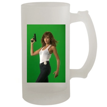 Jessica Alba 16oz Frosted Beer Stein