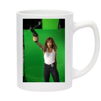 Jessica Alba 14oz White Statesman Mug