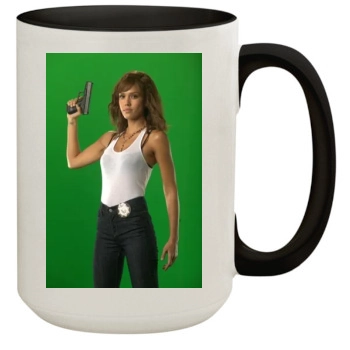 Jessica Alba 15oz Colored Inner & Handle Mug