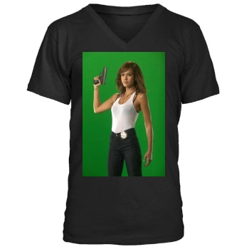 Jessica Alba Men's V-Neck T-Shirt