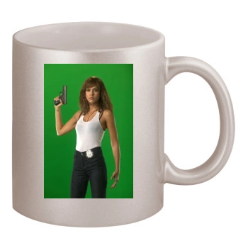 Jessica Alba 11oz Metallic Silver Mug