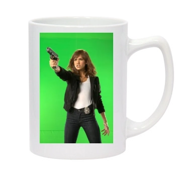 Jessica Alba 14oz White Statesman Mug