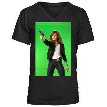 Jessica Alba Men's V-Neck T-Shirt