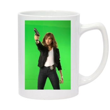 Jessica Alba 14oz White Statesman Mug