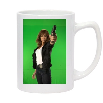 Jessica Alba 14oz White Statesman Mug