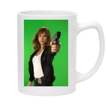 Jessica Alba 14oz White Statesman Mug