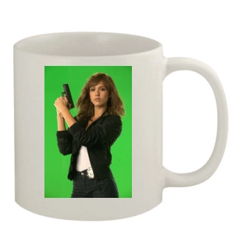 Jessica Alba 11oz White Mug