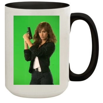 Jessica Alba 15oz Colored Inner & Handle Mug