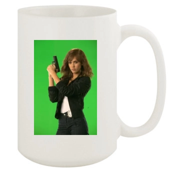 Jessica Alba 15oz White Mug