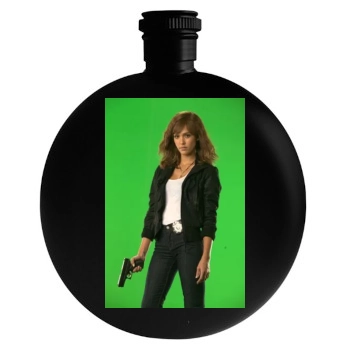 Jessica Alba Round Flask