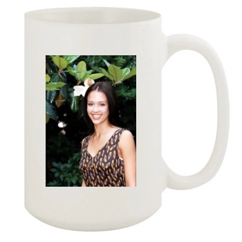 Jessica Alba 15oz White Mug