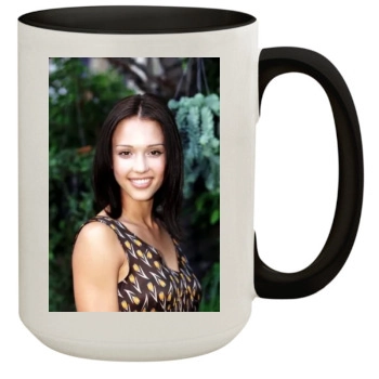 Jessica Alba 15oz Colored Inner & Handle Mug