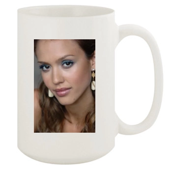 Jessica Alba 15oz White Mug