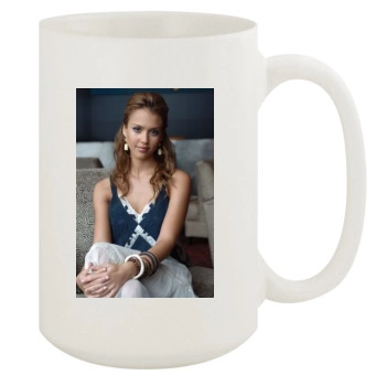 Jessica Alba 15oz White Mug