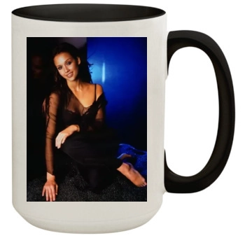 Jessica Alba 15oz Colored Inner & Handle Mug