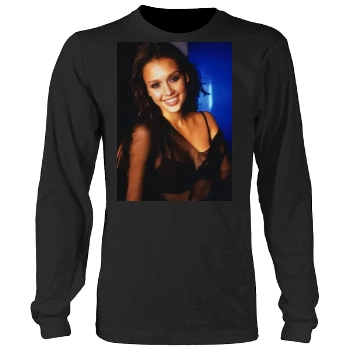 Jessica Alba Men's Heavy Long Sleeve TShirt