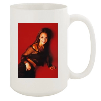 Jessica Alba 15oz White Mug