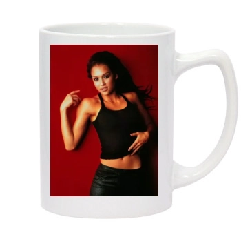 Jessica Alba 14oz White Statesman Mug