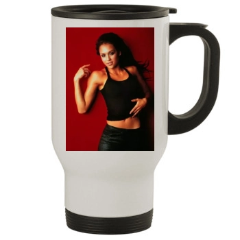 Jessica Alba Stainless Steel Travel Mug