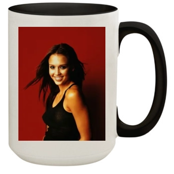 Jessica Alba 15oz Colored Inner & Handle Mug