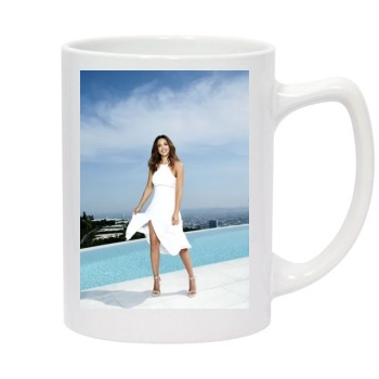 Jessica Alba 14oz White Statesman Mug