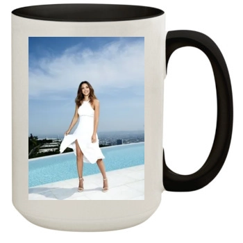 Jessica Alba 15oz Colored Inner & Handle Mug