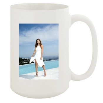 Jessica Alba 15oz White Mug