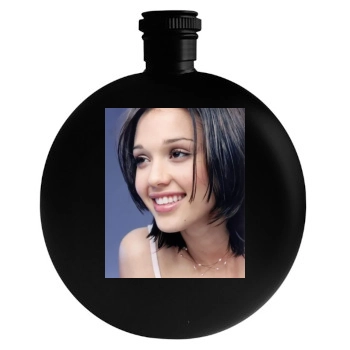 Jessica Alba Round Flask