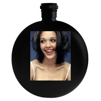 Jessica Alba Round Flask