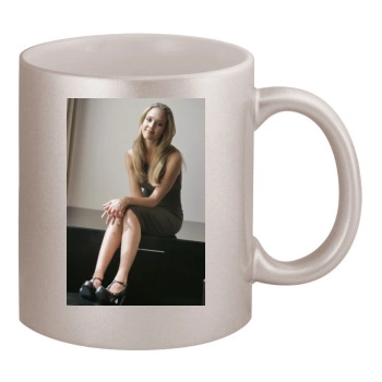 Jessica Alba 11oz Metallic Silver Mug