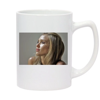 Jessica Alba 14oz White Statesman Mug