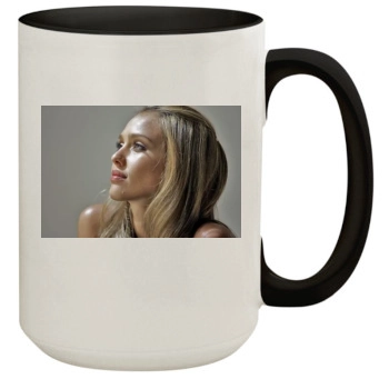 Jessica Alba 15oz Colored Inner & Handle Mug