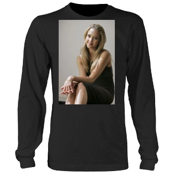 Jessica Alba Men's Heavy Long Sleeve TShirt