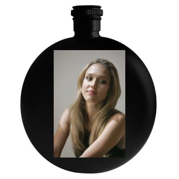 Jessica Alba Round Flask