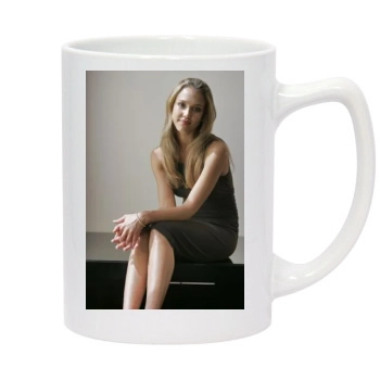 Jessica Alba 14oz White Statesman Mug