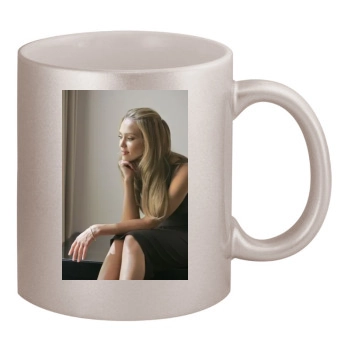 Jessica Alba 11oz Metallic Silver Mug