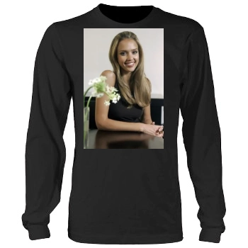 Jessica Alba Men's Heavy Long Sleeve TShirt