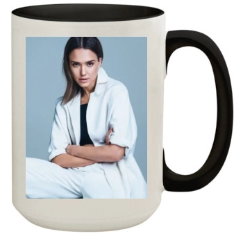 Jessica Alba 15oz Colored Inner & Handle Mug