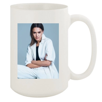 Jessica Alba 15oz White Mug