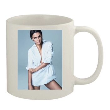 Jessica Alba 11oz White Mug