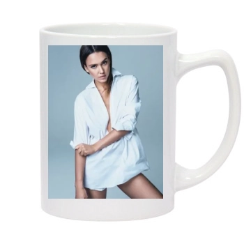 Jessica Alba 14oz White Statesman Mug