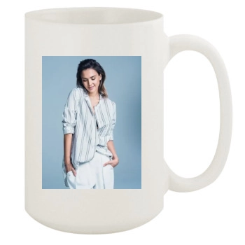 Jessica Alba 15oz White Mug